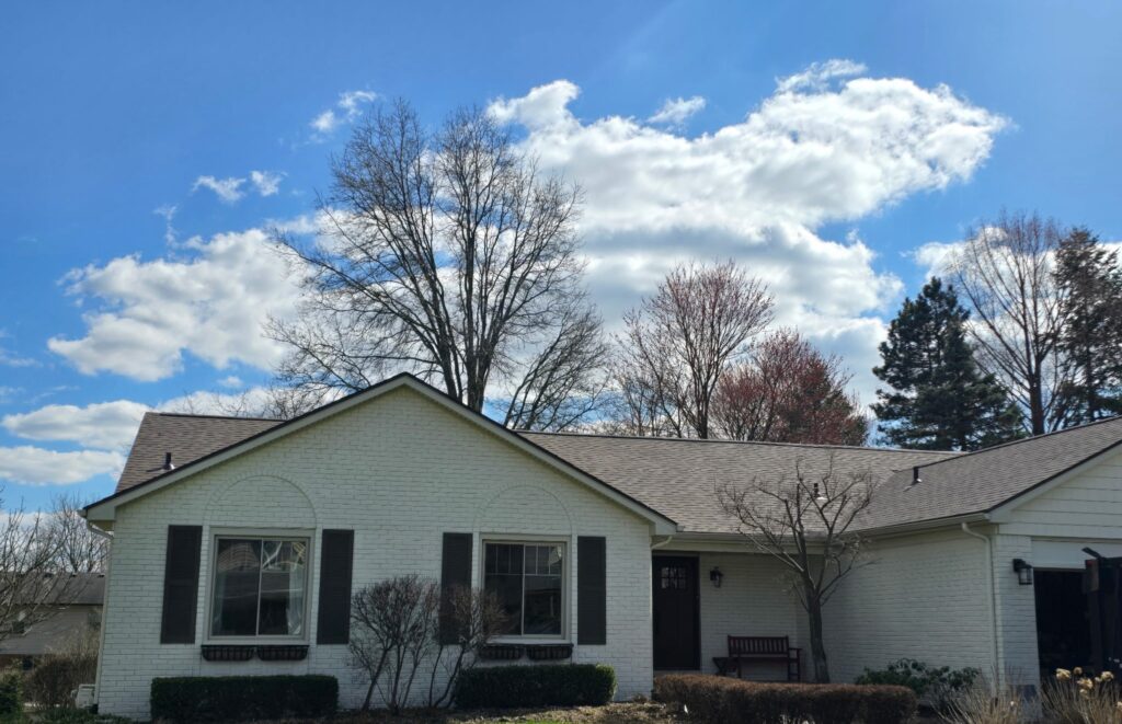 New roof on a residential home by Remer Construction