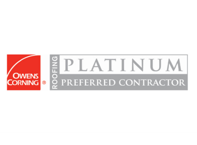 Owens Corning Platinum Preferred Contractor